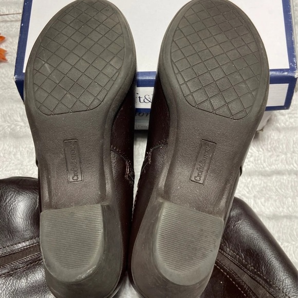 Brown knee high boots size 7.5 - Picture 5 of 7